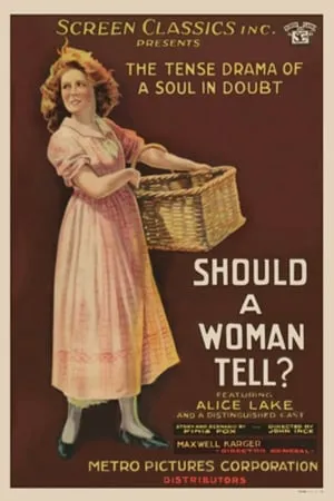 Should a Woman Tell? portada