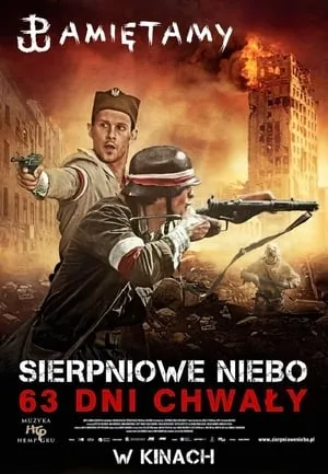 Sierpniowe niebo. 63 dni chwały portada