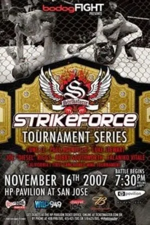 Strikeforce: Four Men Enter, One Man Survives portada