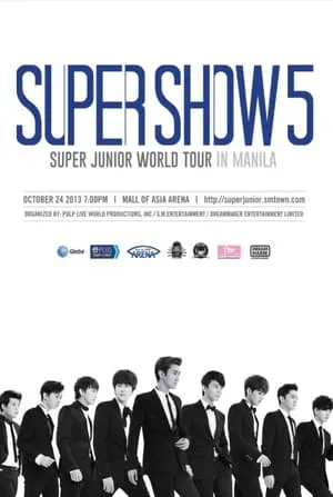 Super Junior World Tour - Super Show 5 portada