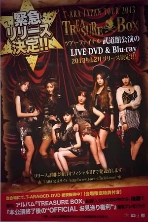 T-ARA Japan Tour 2013 - Treasure Box- 2nd TOUR FINAL In Budokan portada