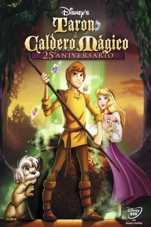 Taron y el caldero mágico portada