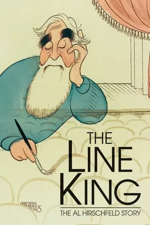 The Line King: The Al Hirschfeld Story portada