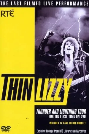 Thin Lizzy: Thunder and Lightning Tour portada