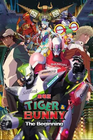 Tiger & Bunny: The Beginning portada