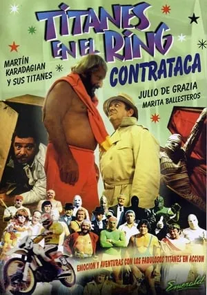 Titanes en el Ring Contraataca portada