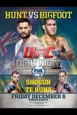 UFC Fight Night 33: Hunt vs. Bigfoot portada