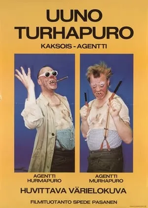 Uuno Turhapuro kaksoisagentti portada