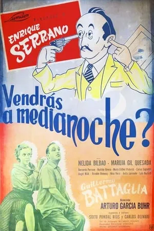 ¿Vendrás a medianoche? portada