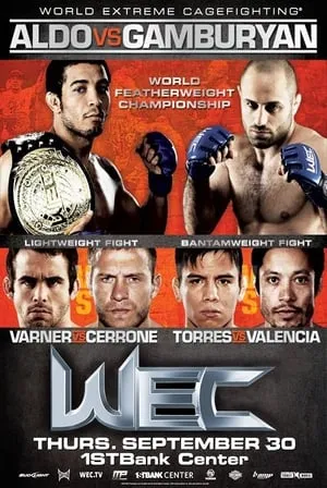 WEC 51: Aldo vs. Gamburyan portada