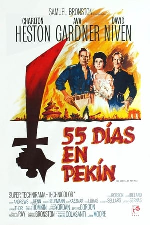 55 Días En Pekín portada