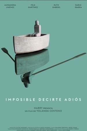 Imposible decirte adiós portada