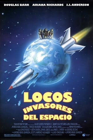 Locos invasores del espacio portada