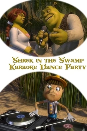 Shrek en el baile con karaoke en la ciénaga portada