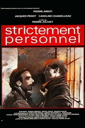 Strictement personnel portada