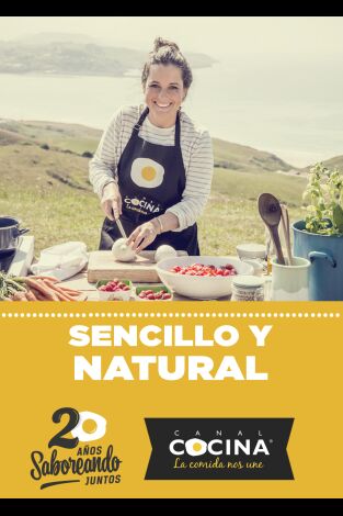 Sencillo y natural  portada