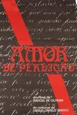 Portada de Amor de Perdição