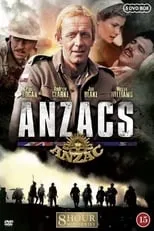 Andrew Clarke en la serie - Anzacs