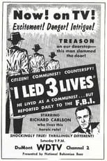 Richard Carlson en la serie - I Led Three Lives