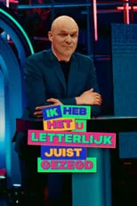 Portada de Ik heb het u letterlijk juist gezegd