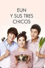 Portada de La tienda de ramen de los chicos flores /Eun y sus 3 Chicos.