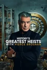 Portada de Robos históricos con Pierce Brosnan