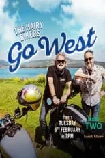 Portada de The Hairy Bikers Go West