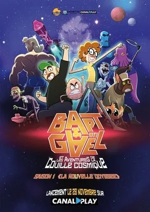 Bapt&Gaël et Les Aventures de la Couille Cosmique portada