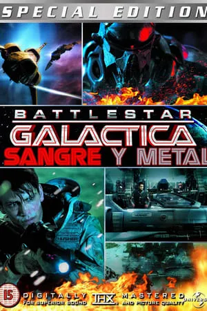 Battlestar Galactica: Sangre y Metal portada