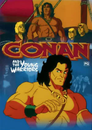 Conan y los jóvenes guerreros portada