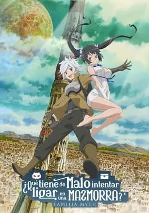 Danmachi: ¿Qué tiene de malo intentar ligar en una mazmorra? portada