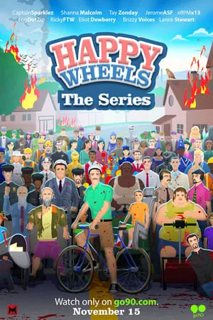 Happy Wheels: The Series portada