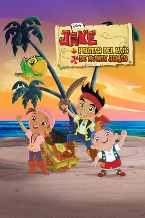 Jake y los piratas de nunca jamás portada