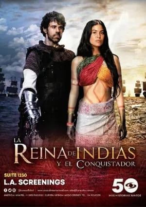 La reina de Indias y el conquistador portada