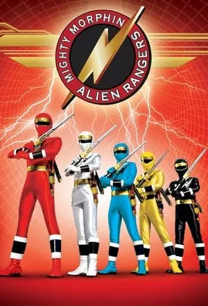 Mighty Morphin Alien Rangers portada