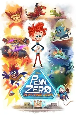 Penn Zero: Part-Time Hero portada