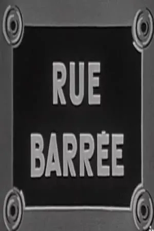 Rue barrée portada