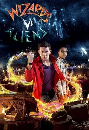 Wizards vs Aliens portada