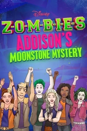 ZOMBIES: El misterio de la piedra lunar de Addison portada