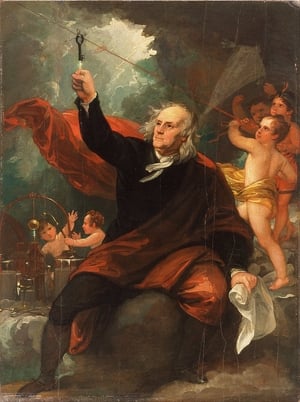 The Lives of Benjamin Franklin portada