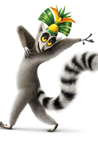 Viva el Rey Julien T1 E1 · Coronadme en la programación de Dreamworks HD (Infantil)